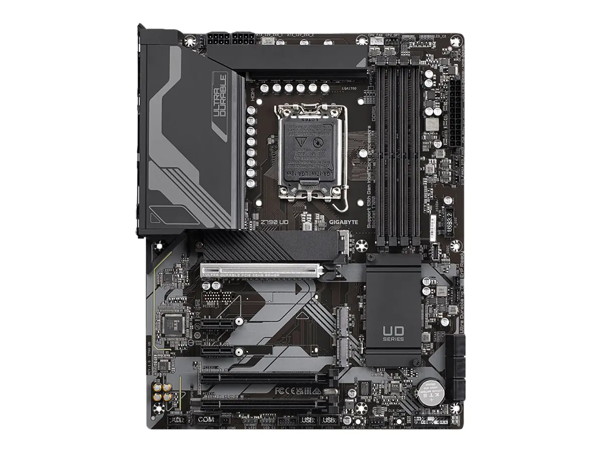 Gigabyte Z790 D AX - 1.0 - Motherboard - ATX - LGA1700-Sockel - Z790 Chipsatz - USB-C 3.2 Gen2, USB-C 3.2 Gen 1, USB 3.2 Gen 2, USB 3.2 Gen 1 - 2.5 Gigabit LAN, Wi-Fi 6, Bluetooth - Onboard-Grafik (CPU erforderlich) - High Definition Audio (7.1-Channel) Gigabyte Z790 D AX - 1.0 - Motherboard - ATX - LGA1700-Sockel - Z790 Chipsatz - USB-C 3.2 Gen2, USB-C 3.2 Gen 1, USB 3.2 Gen 2, USB 3.2 Gen 1 - 2.5 Gigabit LAN, Wi-Fi 6, Bluetooth - Onboard-Grafik (CPU erforderlich) - High Definition Audio (7.1-Channel)
