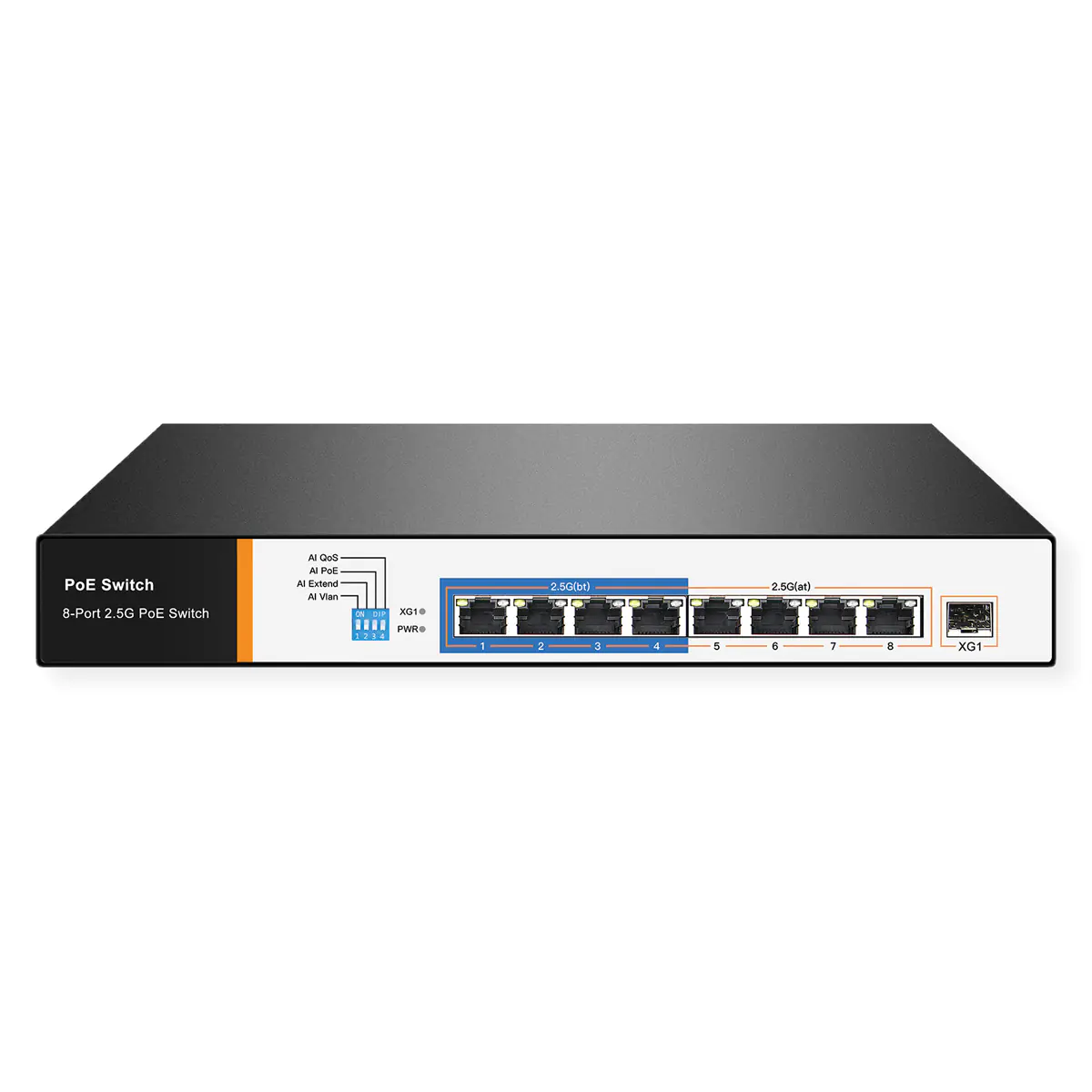 VALUE PoE 2.5Gigab.Switch 8x 2.5GbE PoE+ 1x 10GbE SFP - Switch - 8-Port VALUE PoE 2.5Gigab.Switch 8x 2.5GbE PoE+ 1x 10GbE SFP - Switch - 8-Port