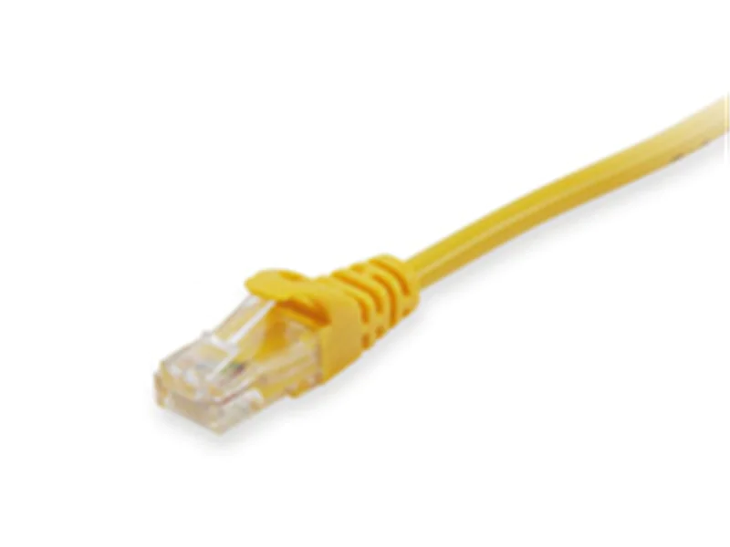 Equip Cat.6A U/UTP Patchkabel, 7.5m, Gelb, 7,5 m, Cat6a, U/UTP (UTP), RJ-45, RJ-45, Gelb 603066