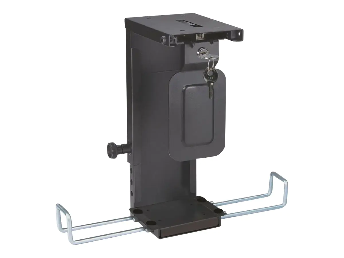 Roline Mini PC holder - Halterung für Systemeinheit - unter Tisch montierbar - Schwarz Roline Mini PC holder - Halterung für Systemeinheit - unter Tisch montierbar - Schwarz