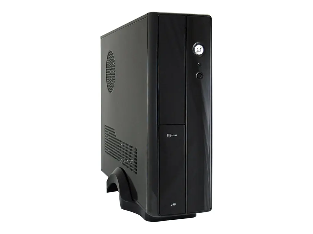 LC Power LC-1400mi - SFF - micro ATX 300 Watt (SFX12V 3.21) - Schwarz - USB/Audio