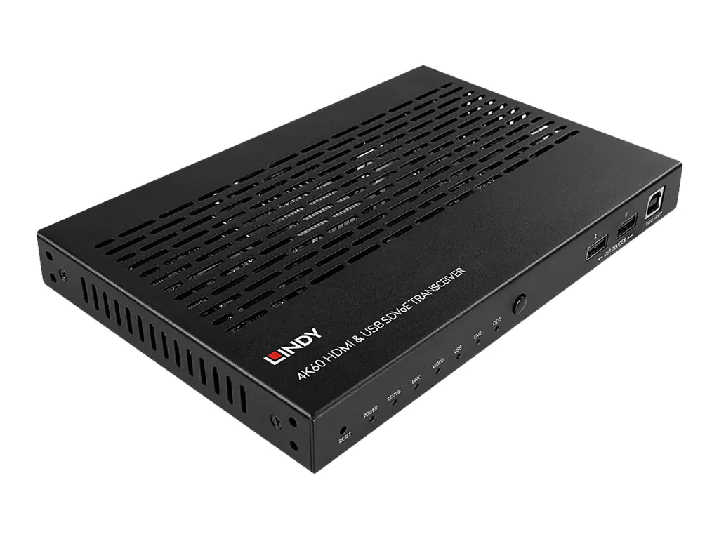 LINDY Extender - Erweiterung für Video/Audio - RS-232, USB 2.0, HDMI - über CAT 6 - bis zu 100 m