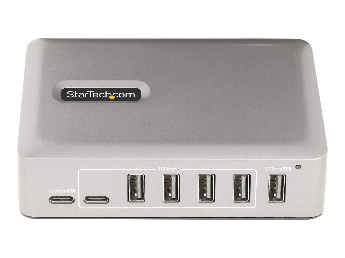StarTech.com 7-Port USB-C Hub, USB C Verteiler/Splitter 10G5A2CS-USB-C-HUB