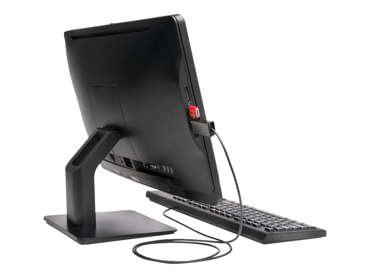 Kensington USB Port Lock with Cable Guard - Square K67915WW