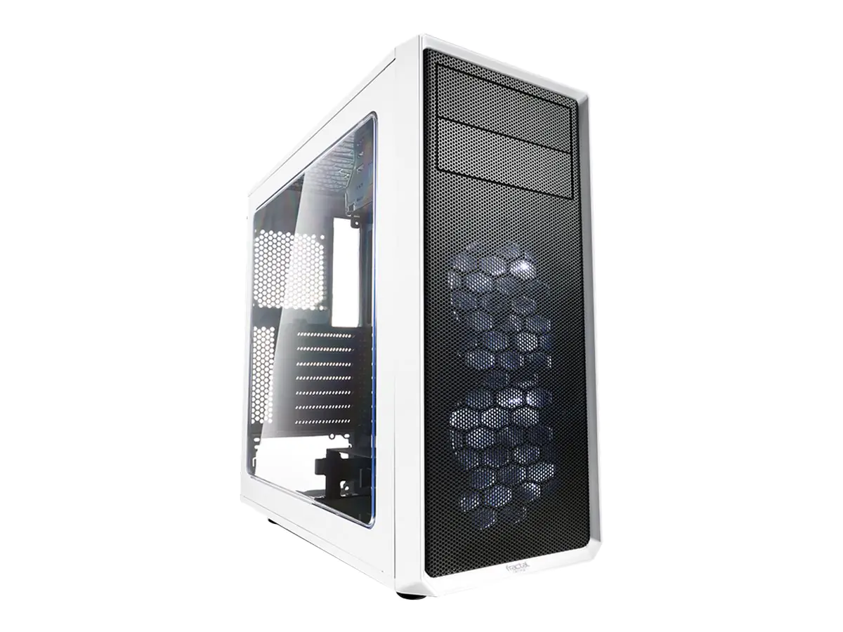 Fractal Design Focus Series G - Tower - ATX - ohne Netzteil (ATX) - weiß - USB/Audio