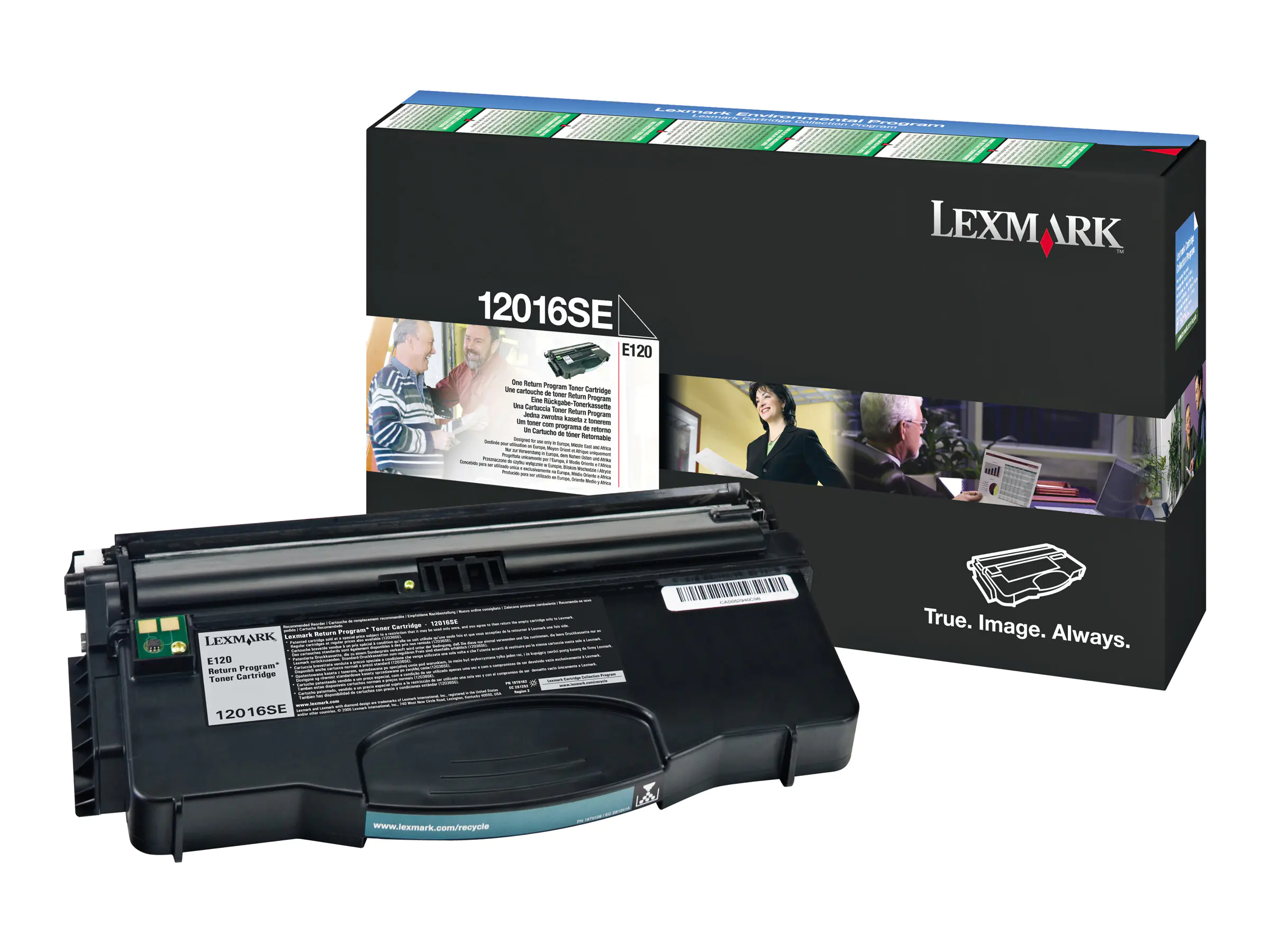 Lexmark Schwarz - original - Tonerpatrone LRP 12016SE