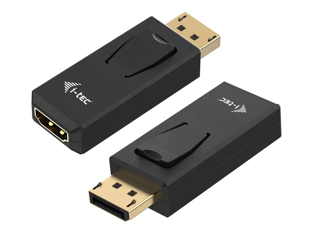 i-Tec - Videoadapter - DisplayPort männlich zu HDMI weiblich i-Tec - Videoadapter - DisplayPort männlich zu HDMI weiblich