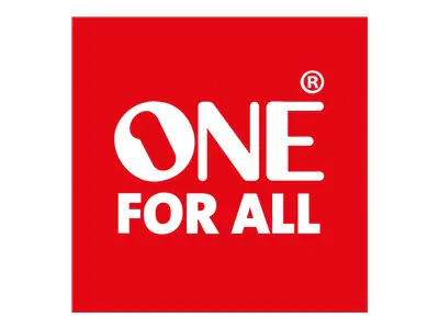 One for All TV Replacement Remotes URC4913, TV, IR Wireless, Drucktasten, Schwarz