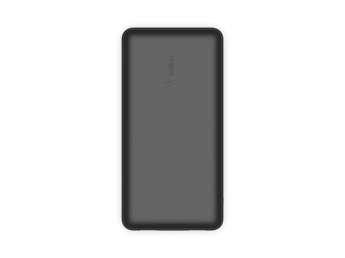 Belkin BoostCharge - Powerbank - 20000 mAh - 15 Watt - 3 A - 3 Ausgabeanschlussstellen (USB-C, 2 x USB) BPB012BTBK