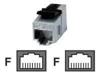 Telegärtner Karl Gärtner Telegärtner - Netzwerkkoppler - RJ-45 (W) zu RJ-45 (W) J00029A0061