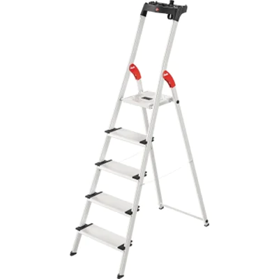 Hailo Stehleiter L80 ComfortLine 8040-507 5Stufen Hailo Stehleiter L80 ComfortLine 8040-507 5Stufen