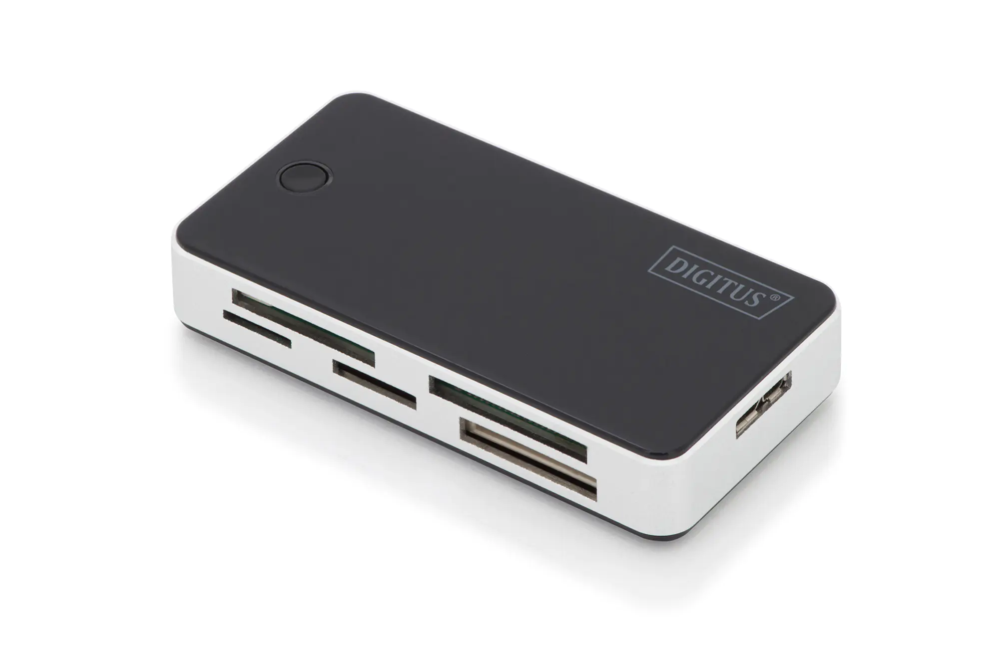 DIGITUS DA-70330-1 - Kartenleser - All-in-one (MS, MS PRO, MMC, SD, xD, MS PRO Duo, miniSD, CF, RS-MMC, MMCmobile, microSD, MMCplus, MMCmicro, SDHC, MS Micro) - USB 3.0 DIGITUS DA-70330-1 - Kartenleser - All-in-one (MS, MS PRO, MMC, SD, xD, MS PRO Duo, miniSD, CF, RS-MMC, MMCmobile, microSD, MMCplus, MMCmicro, SDHC, MS Micro) - USB 3.0
