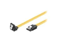MicroConnect SATA III - SATA-Kabel - Serial ATA 150/300/600 - SATA (W) zu SATA (W) - 70 cm - 90° Stecker, eingerastet