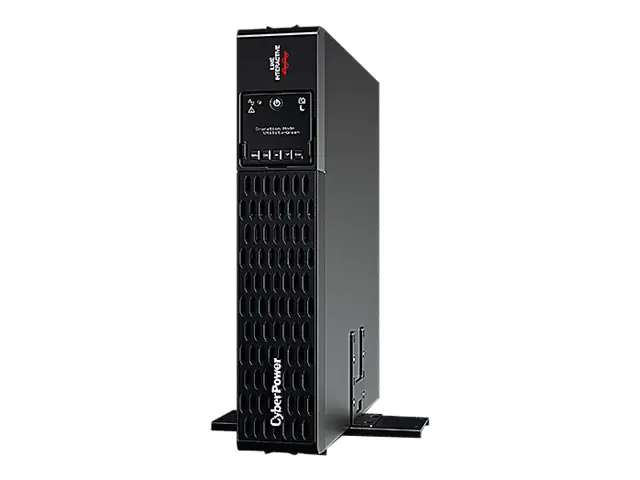 CyberPower Professional Rack Mount PR1000ERTXL2U - USV (in Rack montierbar/extern) - Wechselstrom 220/230/240 V - 1000 Watt - 1000 VA - 1-phasig - RS-232, USB - Ausgangsanschlüsse: 10 - 2U - Schwarz