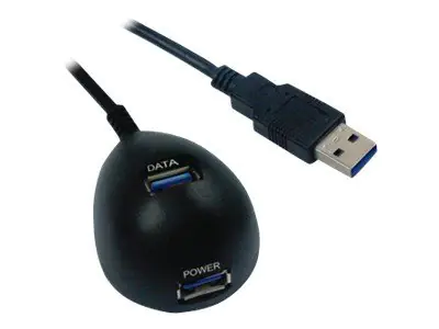 VALUE - USB-Verlängerungskabel - USB Typ A (M) zu USB Typ A, USB Typ A (nur Spannung) (W) - USB 3.0 - 1.5 m - Schwarz VALUE - USB-Verlängerungskabel - USB Typ A (M) zu USB Typ A, USB Typ A (nur Spannung) (W) - USB 3.0 - 1.5 m - Schwarz