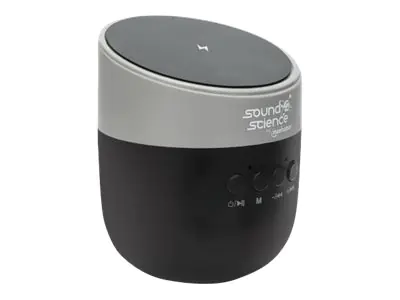 Manhattan Sound Science Metallic Bluetooth Speaker with Wireless Charging Pad (Clearance Pricing) 165051
