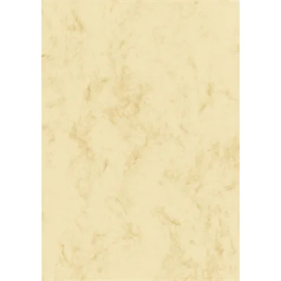 SIGEL Marmorpapier DP372 DIN A4 90g beige 100 Bl./Pack. SIGEL Marmorpapier DP372 DIN A4 90g beige 100 Bl./Pack.