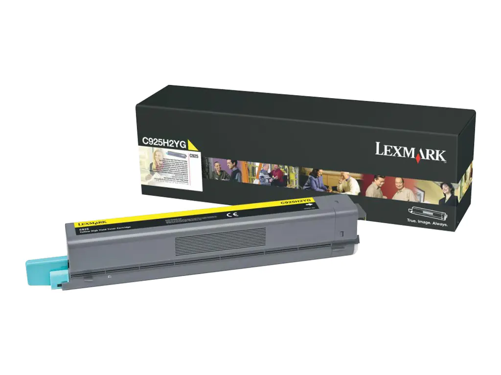 Lexmark - Hohe Ergiebigkeit - Gelb - Original - Tonerpatrone - für Lexmark X925de, X925de 4, X925dte Lexmark - Hohe Ergiebigkeit - Gelb - Original - Tonerpatrone - für Lexmark X925de, X925de 4, X925dte