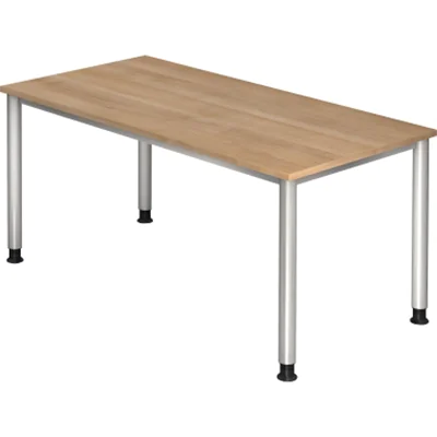 Hammerbacher Schreibtisch VHS16/N/S 160x80cm nussbaum Hammerbacher Schreibtisch VHS16/N/S 160x80cm nussbaum