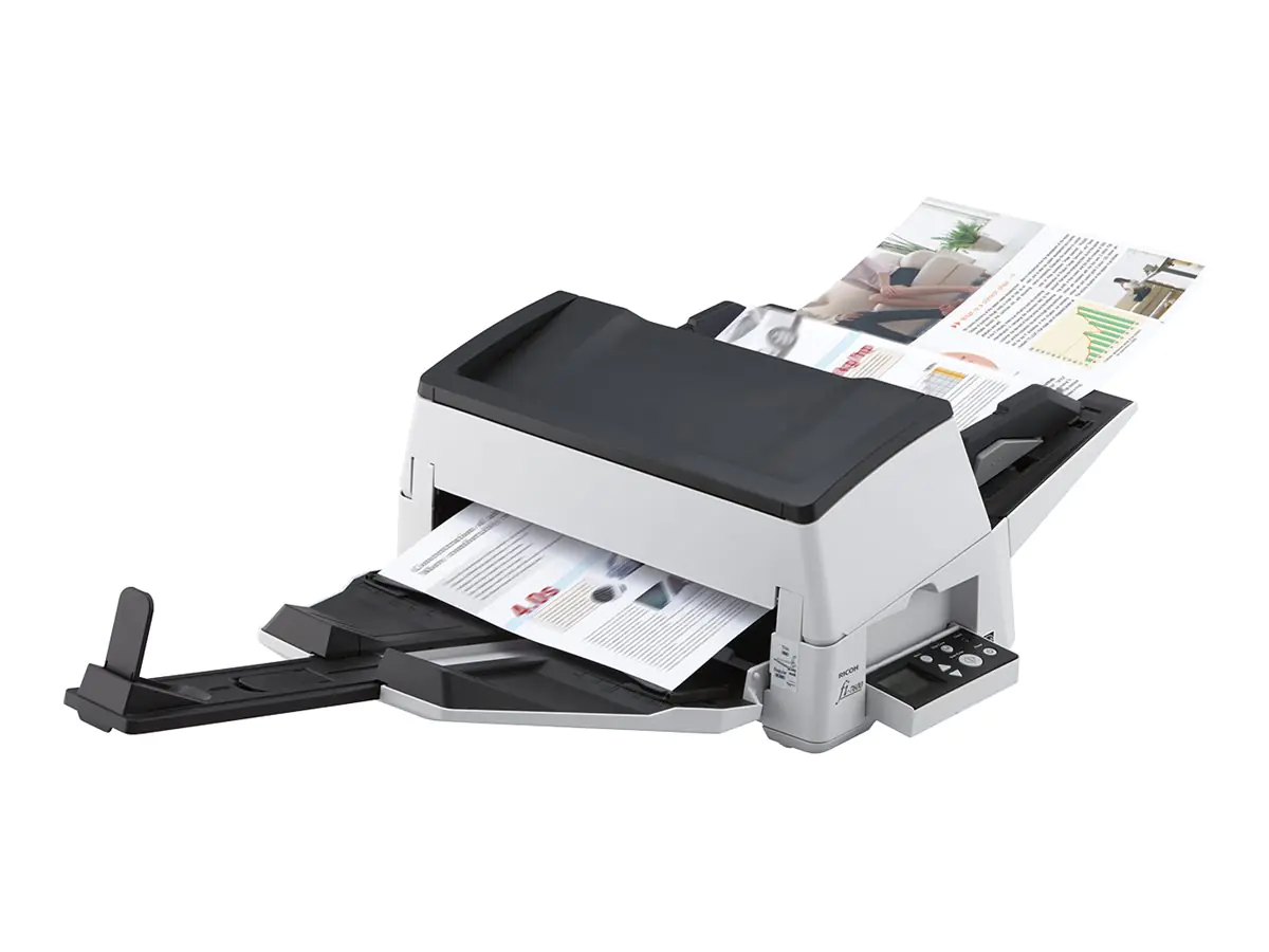 Ricoh fi-7600 - Dokumentenscanner - Dual-CCD - Duplex - 304.8 x 431.8 mm - 600 dpi x 600 dpi - bis zu 100 Seiten/Min. (einfarbig) PA03740-B501
