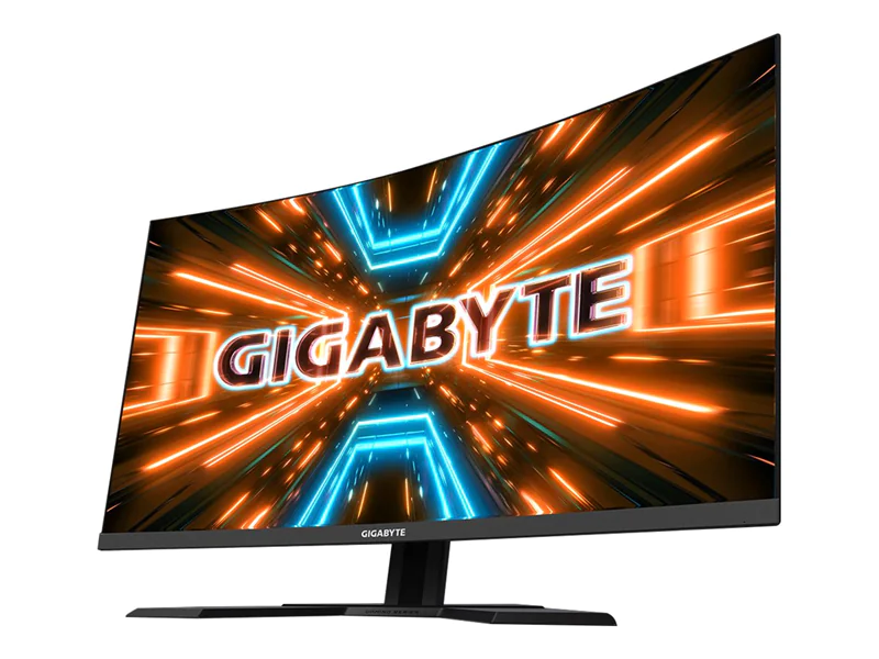 Gigabyte G32QC A - LED-Monitor - gebogen - 80 cm (31.5") - 2560 x 1440 QHD @ 165 Hz - VA - 350 cd/m² - 3000:1 - DisplayHDR 400 - 1 ms - 2xHDMI, DisplayPort