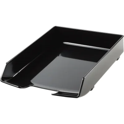HAN Briefablage WAVE EXCLUSIV DIN A4, DIN C4 Polystyrol Farbe: schwarz 5 St./Pack. HAN Briefablage WAVE EXCLUSIV DIN A4, DIN C4 Polystyrol Farbe: schwarz 5 St./Pack.