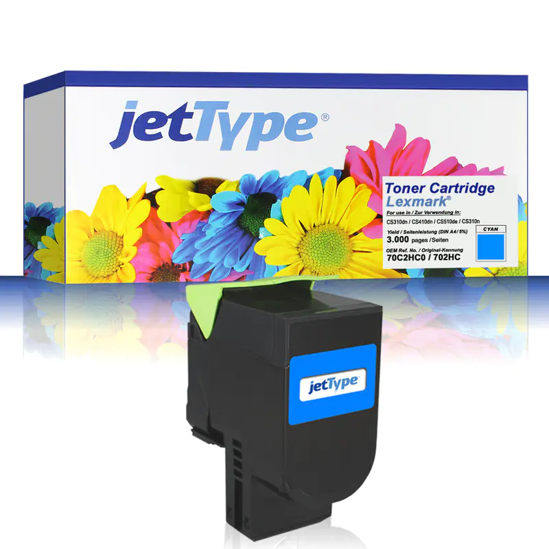 jetType Toner kompatibel zu Lexmark 80C2SM0 802SM magenta 2.000 Seiten 1 Stück jetType Toner kompatibel zu Lexmark 80C2SM0 802SM magenta 2.000 Seiten 1 Stück