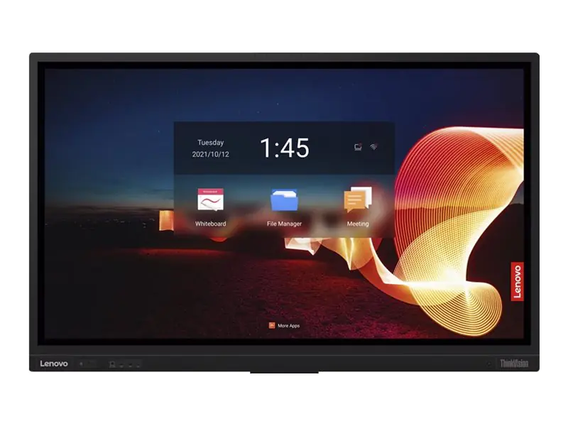 Lenovo ThinkVision T65 - 165 cm (65") Diagonalklasse LCD-Display mit LED-Hintergrundbele Lenovo ThinkVision T65 - 165 cm (65") Diagonalklasse LCD-Display mit LED-Hintergrundbele
