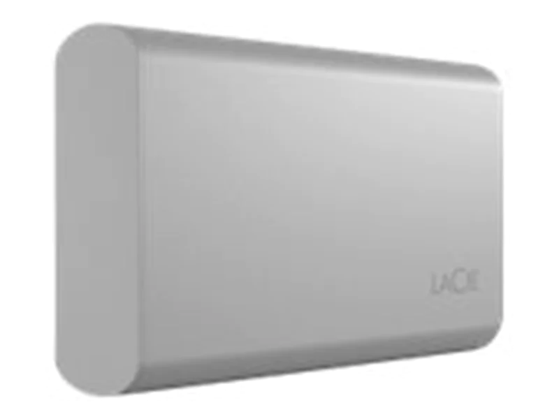 LaCie Portable SSD STKS1000400 - SSD - 1 TB - extern (tragbar) - USB (USB-C Steckverbinder) - Moon Silver - mit Seagate Rescue Data Recovery LaCie Portable SSD STKS1000400 - SSD - 1 TB - extern (tragbar) - USB (USB-C Steckverbinder) - Moon Silver - mit Seagate Rescue Data Recovery