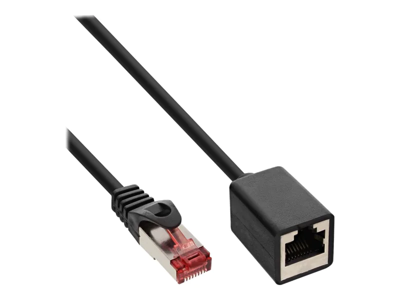 InLine Patchkabel-Verlängerung - S/FTP (PiMf) - Cat.6 - halogenfrei - 10m 76900X