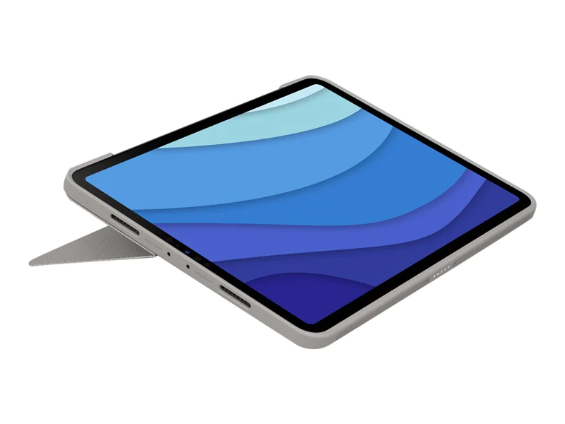 Logitech Combo Touch - Tastatur und Foliohülle - mit Trackpad - hintergrundbeleuchtet - Apple Smart connector - QWERTZ - Deutsch - Sand - für Apple 11-inch iPad Pro (1. Generation, 2. Generation, 3. Generation) Logitech Combo Touch - Tastatur und Foliohülle - mit Trackpad - hintergrundbeleuchtet - Apple Smart connector - QWERTZ - Deutsch - Sand - für Apple 11-inch iPad Pro (1. Generation, 2. Generation, 3. Generation)