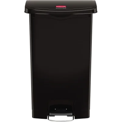 Rubbermaid Tretabfalleimer Slim Jim 1883613 Kunststoff 68l schwarz Rubbermaid Tretabfalleimer Slim Jim 1883613 Kunststoff 68l schwarz