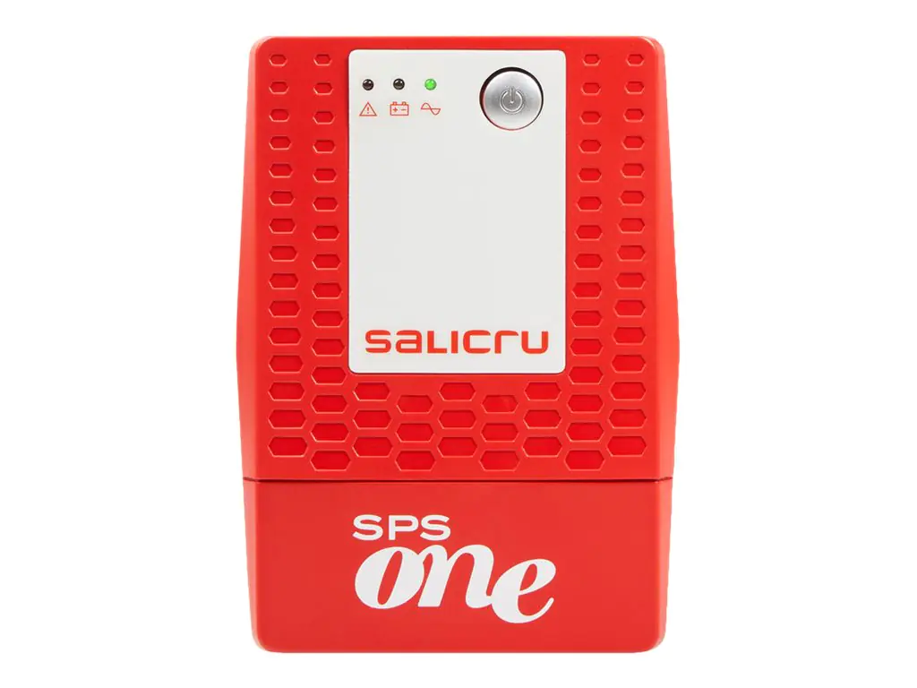 SALICRU SPS ONE SPS.500.ONE - USV - Wechselstrom 220/230/240 V - 240 Watt - 500 VA - USB - Ausgangsanschlüsse: 2
