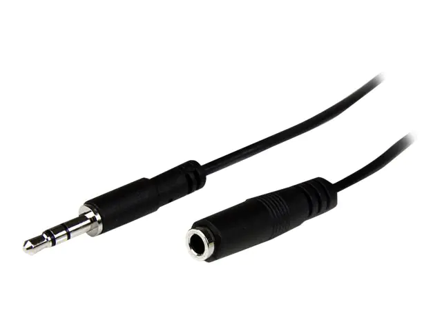 StarTech.com 1m Slim 3,5mm Klinken Stereo Verlängerungskabel MU1MMFS