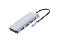Conceptronic DONN20G - Dockingstation - USB-C 3.2 Gen 1 - HDMI, VGA
