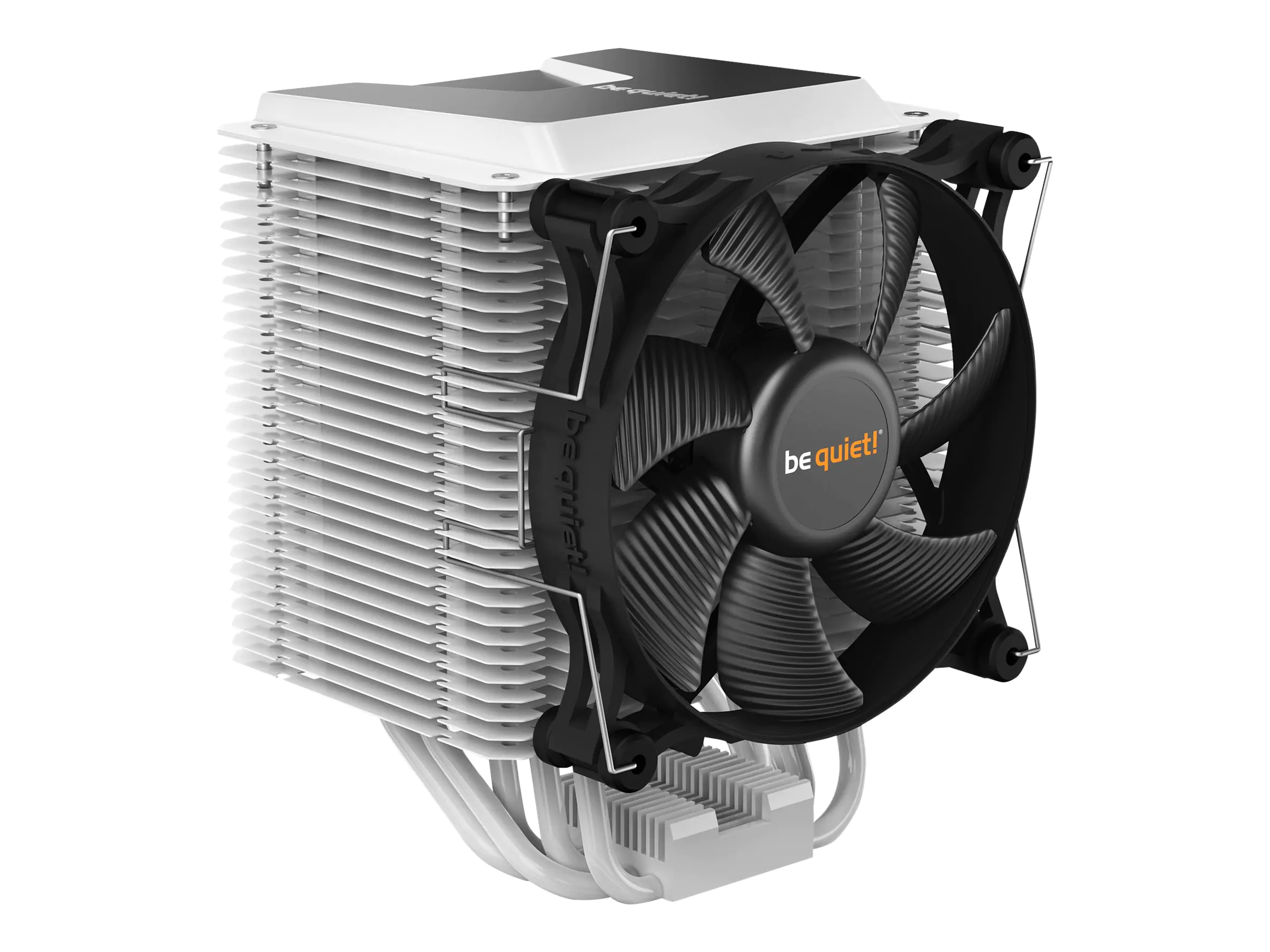 be quiet! Shadow Rock 3 - Prozessor-Luftkühler - (für: LGA1150, LGA1151, LGA1155, LGA1200, LGA1700, LGA2011-3 (Square ILM), LGA2066, AM4) - Aluminium mit Kupferbasis - 120 mm - weiß