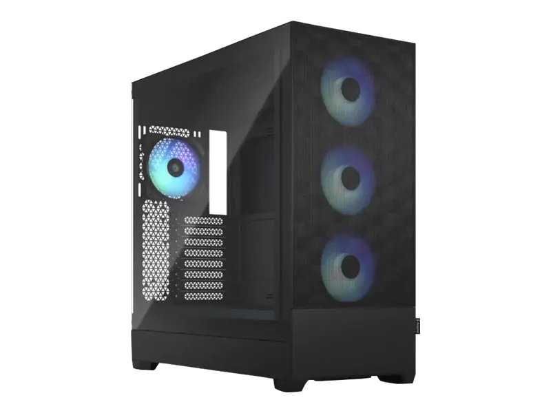 Fractal Design Pop XL Air RGB - Tower - E-ATX - keine Spannungsversorgung (ATX) - Schwarz TG mit klarer Farbe - USB/Audio