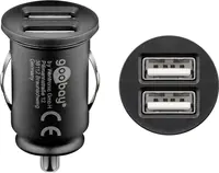 Goobay 58912, Auto, Zigarettenanzünder, 3,1 V, Schwarz