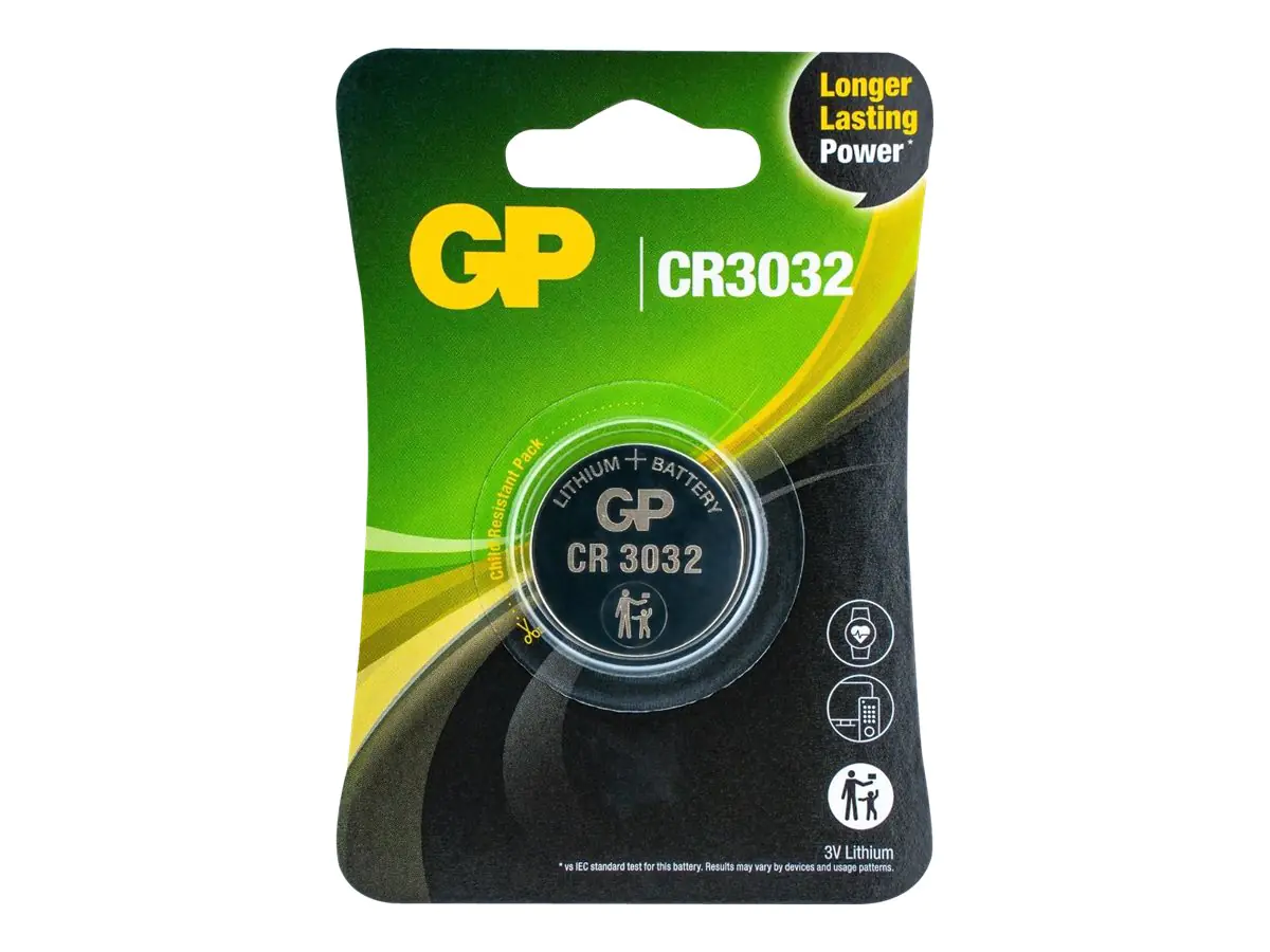 GP - Batterie CR3032 - Li - 500 mAh