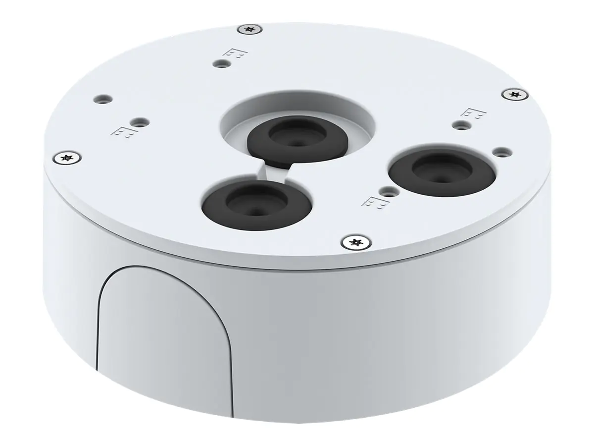 AXIS T94S01P - Hintere Box für Kamera-Kabelkanal - Innenbereich, Außenbereich - weiß - für AXIS AXIS P3245, M3057, M3058, M3215, M4308, P3228, P3255, P3374, P3375, Q3515, Q3517