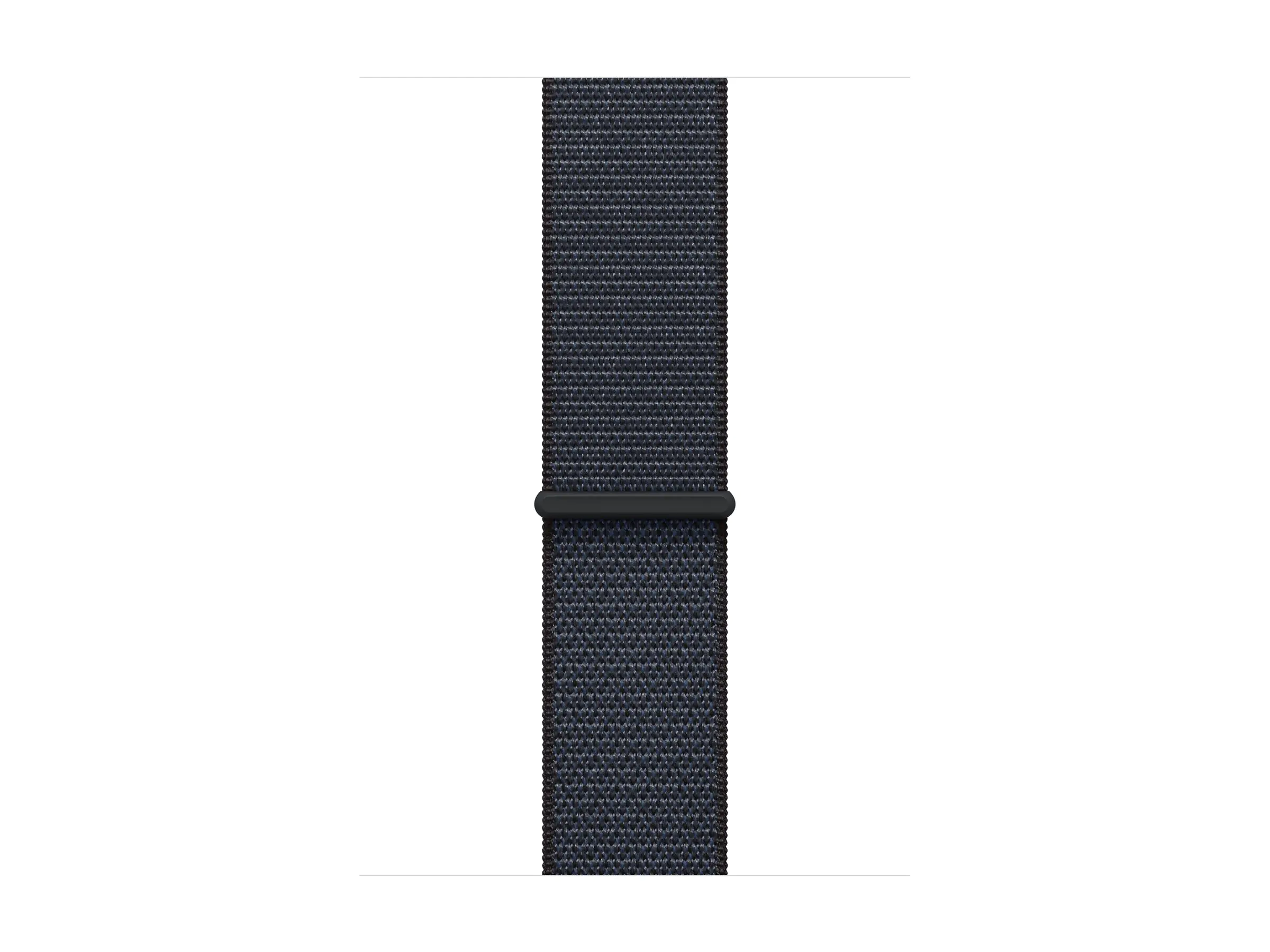 Apple Watch Series 10 (GPS) - 46 mm - Jet Black Aluminium - intelligente Uhr mit Sportschleife - weiches, zweilagiges Nylon - Tinte - Handgelenkgröße: 130-200 mm - 64 GB - Wi-Fi 4, UWB, Bluetooth - 36.4 g
