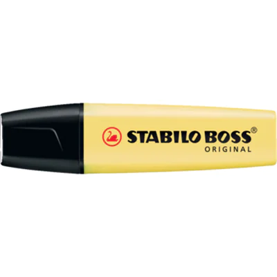 STABILO® Textmarker BOSS ORIGINAL 70/144 Pastel pudriges gelb STABILO® Textmarker BOSS ORIGINAL 70/144 Pastel pudriges gelb