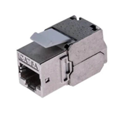 Dexlan - Keystone-Koppler - RJ-45 (W) - STP - CAT 6a - Silber Dexlan - Keystone-Koppler - RJ-45 (W) - STP - CAT 6a - Silber