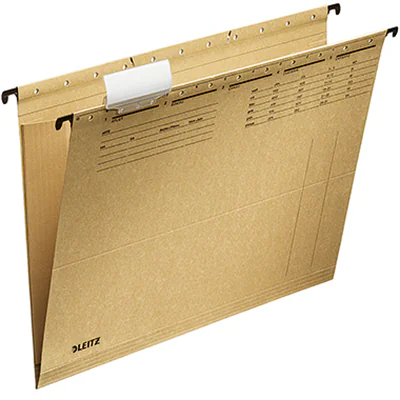 Leitz Hängetasche ALPHA® DIN A4 250g/m² Natronkarton, recycelt naturbraun 25 St./Pack.