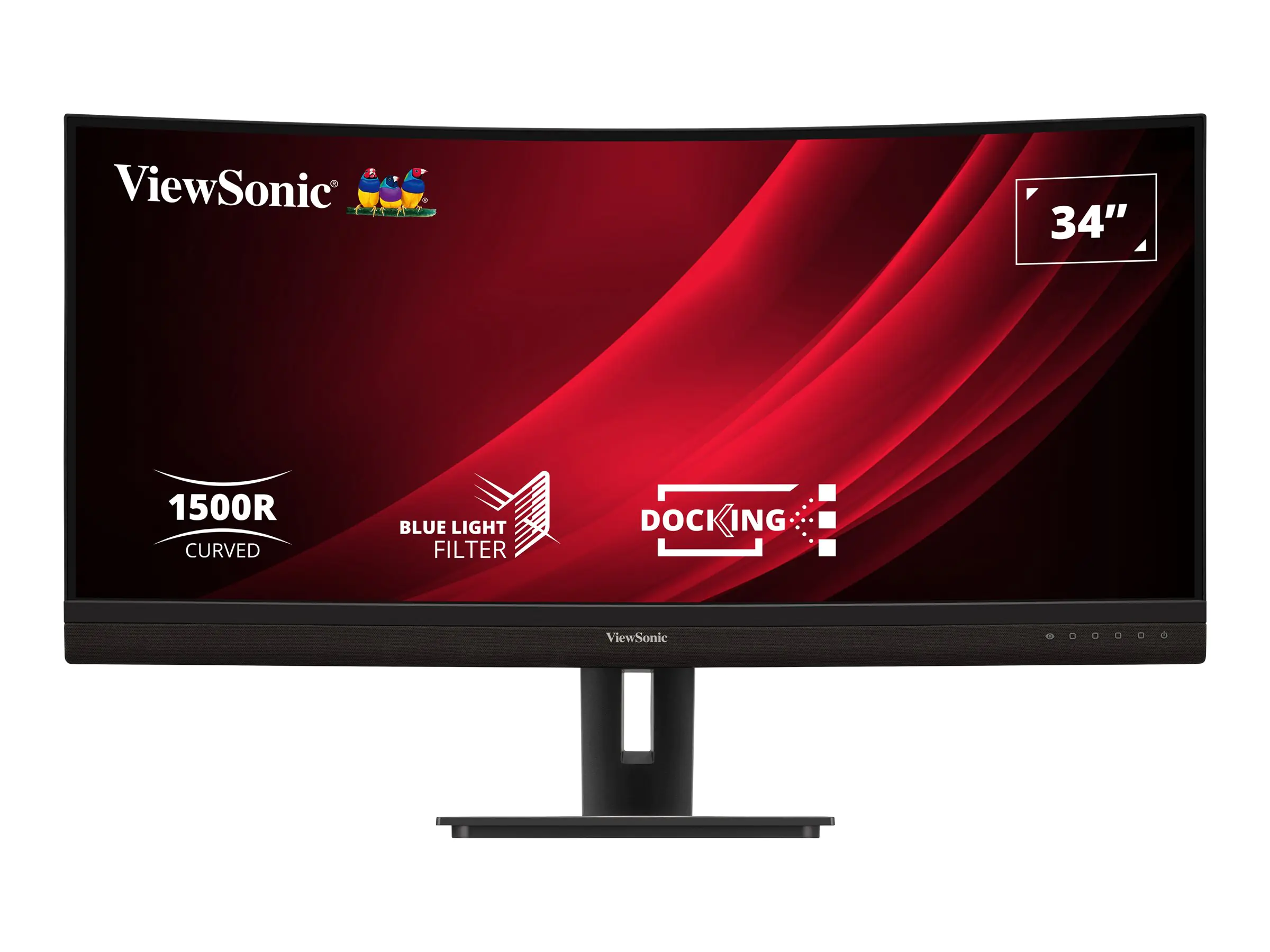 ViewSonic VG3456C - LED-Monitor - gebogen - 86.4 cm (34") - 3440 x 1440 UWQHD @ 100 Hz - VA - 400 cd/m² - 3000:1 - 5 ms - 2xHDMI, DisplayPort, USB-C - Lautsprecher ViewSonic VG3456C - LED-Monitor - gebogen - 86.4 cm (34") - 3440 x 1440 UWQHD @ 100 Hz - VA - 400 cd/m² - 3000:1 - 5 ms - 2xHDMI, DisplayPort, USB-C - Lautsprecher