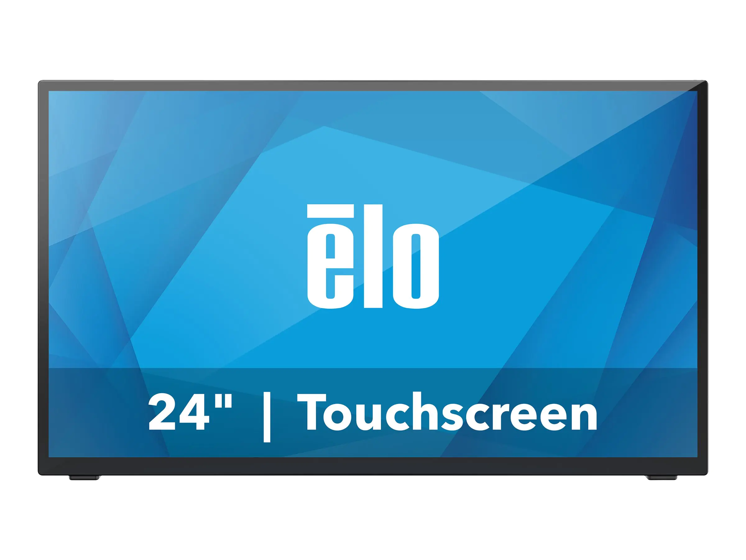 Elo 2470L - LCD-Monitor - 61 cm (24") (23.8" sichtbar) - Touchscreen - 1920 x 1080 Full HD (1080p) @ 60 Hz - 250 cd/m² - 16 ms - HDMI, VGA, DisplayPort - Lautsprecher - Schwarz