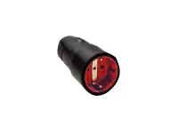 Bachmann DIN 49440 - Netzanschluss - CEE 7/4 (W) - 250 V - 16 A - Schwarz Bachmann DIN 49440 - Netzanschluss - CEE 7/4 (W) - 250 V - 16 A - Schwarz