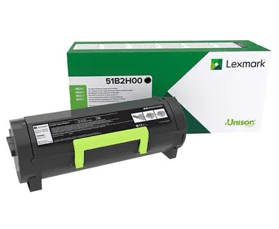 Lexmark - Hohe Ergiebigkeit - Schwarz - Original - Tonerpatrone LCCP, LRP - für Lexmark MS417dn, MX417de Lexmark - Hohe Ergiebigkeit - Schwarz - Original - Tonerpatrone LCCP, LRP - für Lexmark MS417dn, MX417de