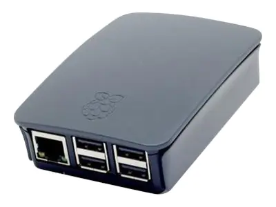 Raspberry Pi - Hülle - ABS-Kunststoff - Schwarz/Grau