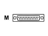 Datalogic CAB-512 - Kabel seriell - DB-25 (M)